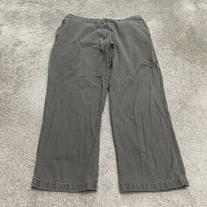 Columbia ROC Carpenter Pants Mens 40 Gray Straight Leg Cotton Outdoor Workwear